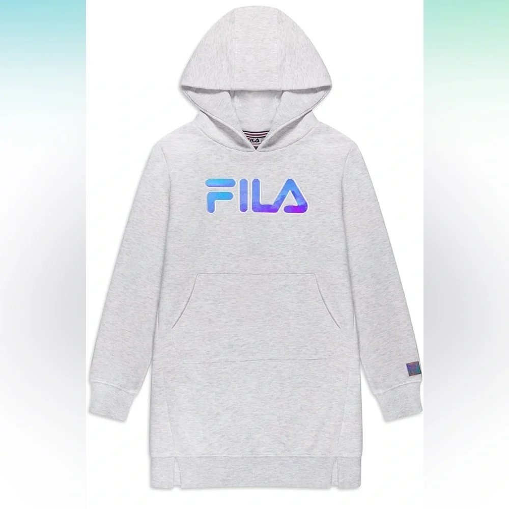 Fila hooded snow heather girls dress XL